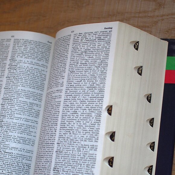 The Concise Oxford Dictionary - New Edition | Vintage Dictionary - Picture 2 of 6